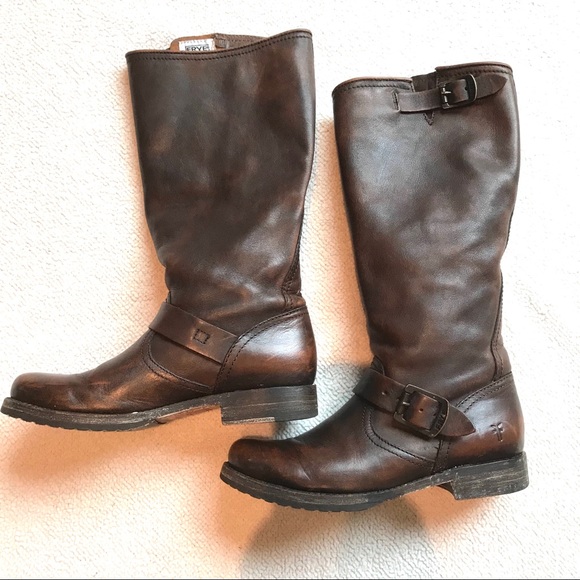 Frye Shoes - Frye Veronica Slouch Brown Boot